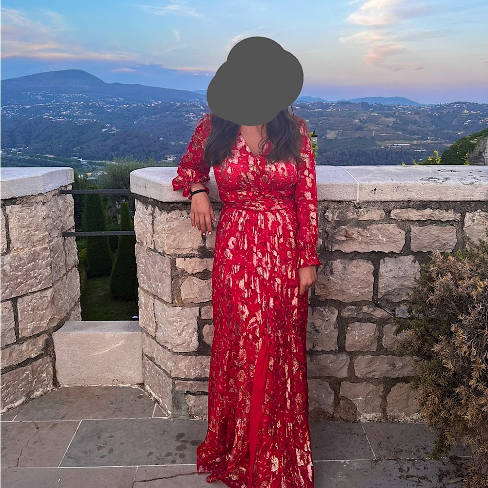 BA&SH dress Tilane - red - New